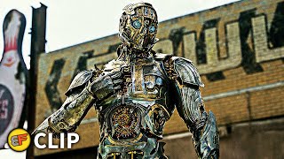 Cade Meets Cogman Scene  Transformers The Last Knight 2017 Movie Clip HD 4K [upl. by Parshall]