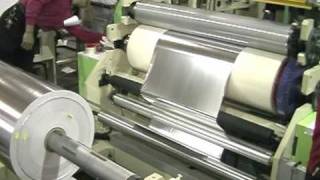 Aluminum Foil  Paper Embossing Machine FEM Series [upl. by Sikes]