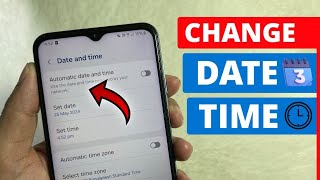 How to fix the time date of mobile how many hours a day to fix everything2024 [upl. by Htebzil]