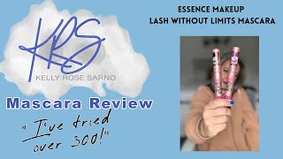 Mascara Review Essence Cosmetics Lash Without Limits Mascara [upl. by Adnarahs]