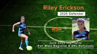 Riley Erickson 2026 Defender NM Rush DPL 08 [upl. by Ninehc]