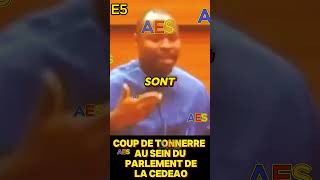 🌩️ COUP DE TONNERRE AU SEIN DU PARLEMENT DE LA CEDEAO 🌩️ [upl. by Janicki]