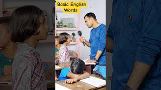 Basic English Words learnenglish englishwords englishclass spokenenglish shorts reels [upl. by Tamanaha283]