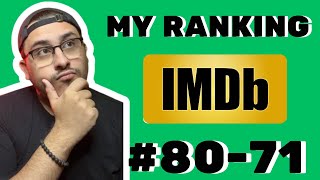 How Id Rank the IMDb Top 100 8071 [upl. by Lednik]