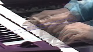 CASIOPEA Zoom Live Ver Keyboard Technique called quotTaUEquot 田植え奏法 [upl. by Snebur]