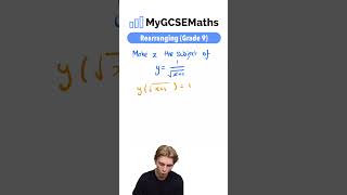 Rearranging Challenge Question  GCSE Maths 2025 [upl. by Geirk]