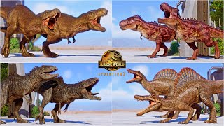 ALL 114 DINOSAURS AND REPTILES MAX EGG INTRODUCTION IN JURASSIC WORLD EVOLUTION 2 [upl. by Cowan]