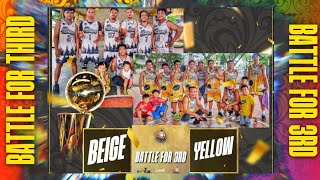 BATTLE FOR THIRD  BEST HIGHLIGHTS BETWEEN BEIGE VS YELLOW  THE COMMISSIONERS TODA SEASON 7 [upl. by Jolenta]