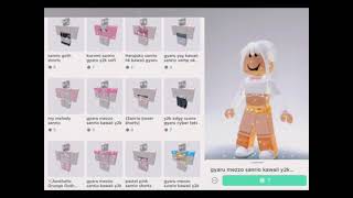 Some keywords to find cute clothes Different Styles  Roblox [upl. by Enneira]