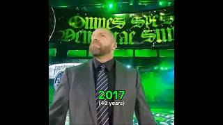 Triple H evolution through the years [upl. by Aihsined186]