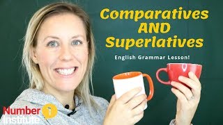 English Grammar  Adjectives Comparative and Superlative  How to compare [upl. by Aeirdna597]