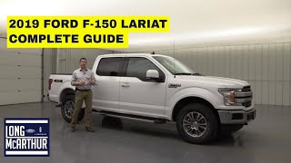 2019 FORD F150 LARIAT COMPLETE  GUIDE STANDARD AND OPTIONAL EQUIPMENT [upl. by Scrivenor151]