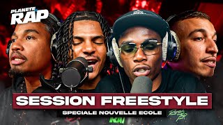 SESSION FREESTYLE SPÉCIALE NOUVELLE ÉCOLE  PlanèteRap [upl. by Ecirrehs318]