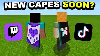 3 BRAND NEW MINECRAFT CAPES HAVE JUST BEEN LEAKED [upl. by Atsillac]