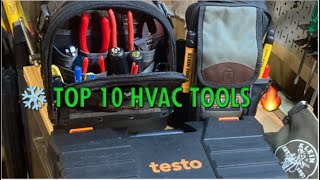 My top 10 HVAC tools [upl. by Merfe]