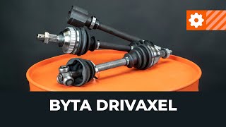 Hur man byter drivaxel AUTODOCLEKTION [upl. by Hallette]