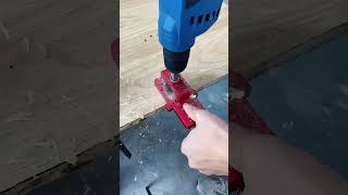 Hinge hole opener viralvideo woodworking decoration tools shorts [upl. by Catt]