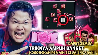 TRIK AMPUH DAPET SEMUA ICONIC BARCA KOSONGKAN PEMAIN AUTO DAPET ICONIC PES 2021 MOBILE WAJIB COBA [upl. by Allekim]