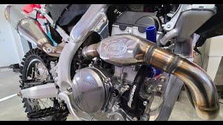 FMF Full Exhaust  2023 Honda CRF250R  Preinstallation fitment check  The system to get [upl. by Behn]