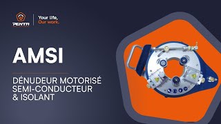 FR  AMSI SERIES  Dénudeur motorisé pour semiconducteur amp isolant [upl. by Alexandros]