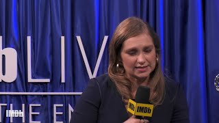 Merritt Wever Celebrates quotGodlessquot Win [upl. by Rieth]