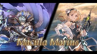 Granblue Fantasy Lv100 Macula Marius Solo 21 Earth Doctor [upl. by Alekat171]