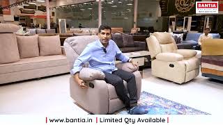 Chillax Recliner  Manual Recliner  Best Recliner in Hyderabad  Limited Stock  Bantia Furniture [upl. by Ellehctim]