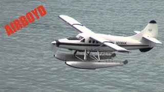 DeHavilland Super Otter Takeoff N336AK [upl. by Annaitsirhc]