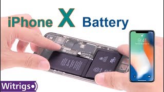 iPhone X Battery Replacement [upl. by Bouzoun928]