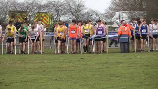 Inter Counties Cross Country Championships Under 20 Men quotSTARTquot 2018 [upl. by Irtimed]