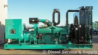 Cummins 1500 kW Standby Diesel Generator– 277480 V Used Genset 87139 [upl. by Jehiel]