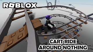 Roblox Cart Ride Around Nothing Train Ride [upl. by Jaclin]