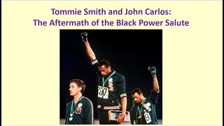 quotThe Untold Story of Tommie Smith and John Carlos Black Power Salute at the 1968 Olympicsquot [upl. by Windzer721]