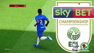 Birmingham City vs Blackburn Rovers  EFL Championship 202324  Highlights PES 21 [upl. by Enail]