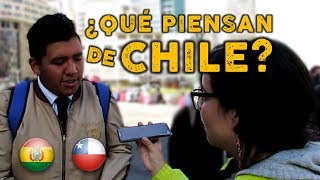 ¿QUÉ PIENSAN DE CHILE LOS BOLIVIANOS  La Paz [upl. by Ttoile976]