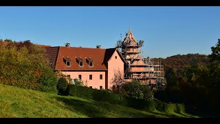 Bau der deutschen orthodoxen Dreifaltigkeitskirche [upl. by Llatsyrc372]