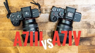 Sony A7iv vs A7iii Comparison Do You Need to Upgrade [upl. by Tnarb]