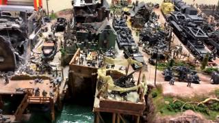 Large model WW2 135 scale Diorama and Personal Collection STUNNING [upl. by Darline]