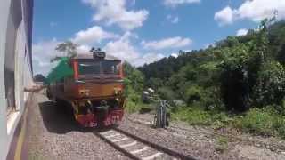 ข51 รถด่วนเชียงใหม่ Express train to Chiang Mai Full HD [upl. by Seniag537]