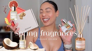 SPRING FRAGRANCES YOU NEED ♡ DOSSIER MARCH 2024 FIRST IMPRESSIONS PERFUME REVIEW [upl. by Pavlish907]