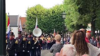 Schutterij Opkomst deel 2 korpsen en verenigingen Taptoe Wessem 9 juni 2018 [upl. by Namsaj]