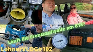 LohnerVLOG192 FrontzapfwelleDruckluftanzeige am Fendt 818 reparieren I Lemken Rubin und Vario 824 [upl. by Dualc]