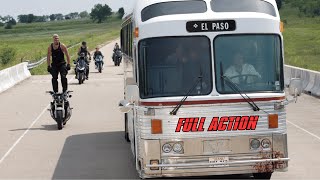 Powerfull Action Movie  EXIT SPEED  Bloodthirsty bikers attacked the bus Full HD Film in English [upl. by Nastassia]