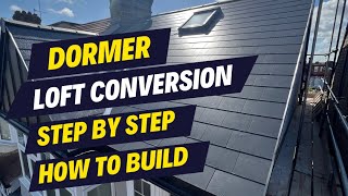 Dormer Loft Conversion Step by Step [upl. by Karlens]