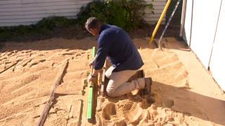 DIY Paving Guide  Screeding Sand  Adbri Masonry [upl. by Tracy]