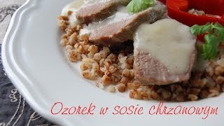 Ozorek w sosie chrzanowym  TalerzPokustv [upl. by Derr]