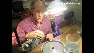 Gem Polishing Demonstration [upl. by Yartnod729]