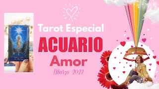 ❤️ACUARIO LO QUE DEBES ENTENDER DE ESTA CONEXION ANTES DE QUE SUCEDA NADA🤔💘 TAROT AMOR MARZO 2022 [upl. by Kimmy]