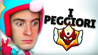 GIOCO CON I PEGGIORI BRAWLER DI BRAWL STARS E [upl. by Lyda]