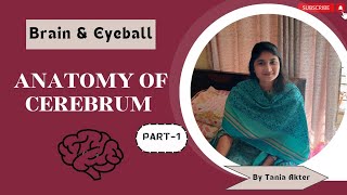 Anatomy of Cerebrum Part 1  Bangla Demonstration of Cerebrum  Viscera of Cerebrum  Cerebrum Demo [upl. by Wendie476]